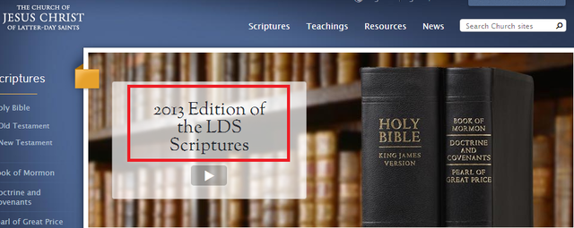 LDS 2013 Scriptures