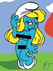 Sleazy Smurfette
