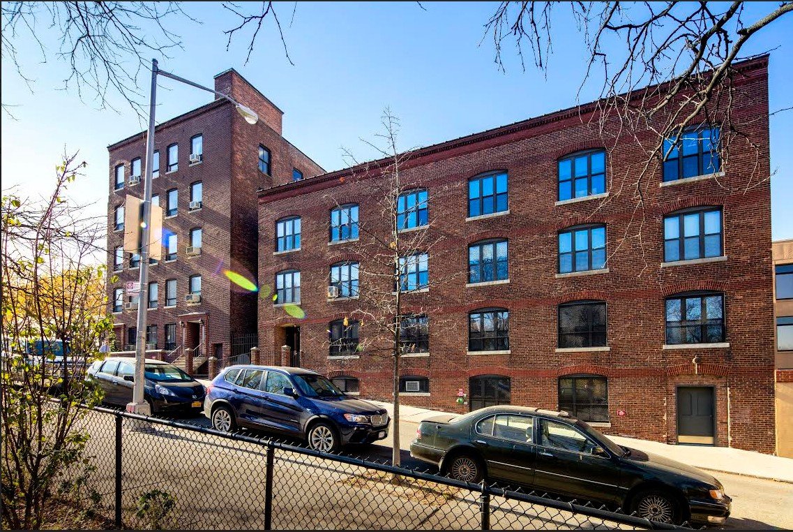 These two buildings, 50 and 58 Columbia Heights, are part of the just-sold Watchtower headquarters complex.
