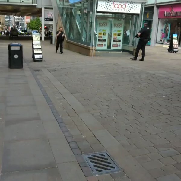 Image result for Arndale Centre after police evacuated it