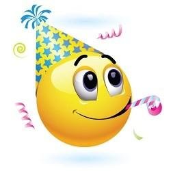 Image result for happy birthday emoji png