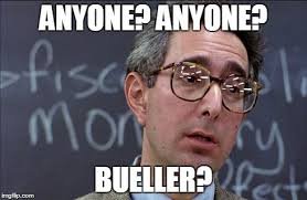Image result for Anyone anyone bueller