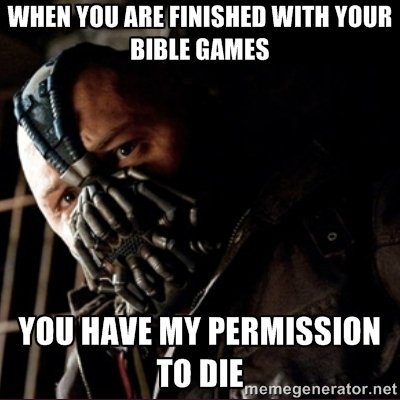 Bane--Bible Games