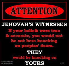 Image result for Jehovah's witnesses are stupid throw rocks at them