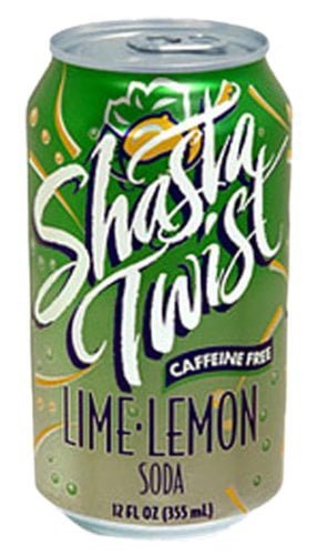 Shasta Twist Lemon Lime, 12-Ounces (Pack Of 24) - Walmart.com