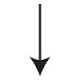 Image result for Small arrow pointing down
