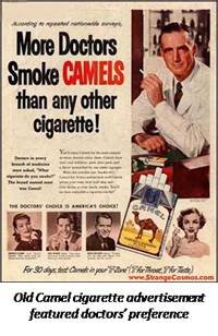 Image result for advertisements smoking is good for you