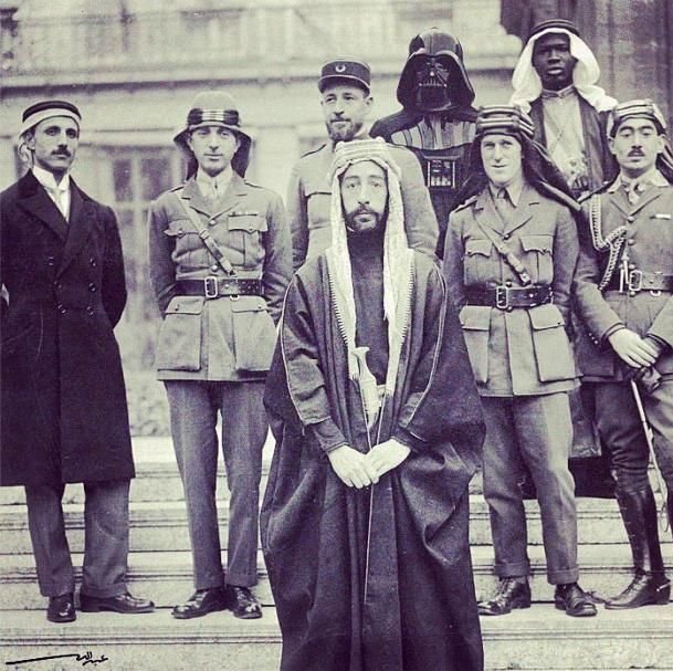 Image result for Lawrence of Arabia with Feisal