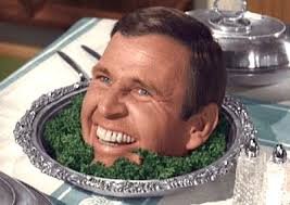 Image result for head on a platter