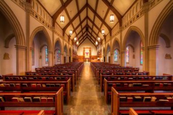 Catholic church interior