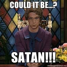Image result for Church lady could it be satan