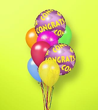 The FTD® Congratulations Balloon Bunch