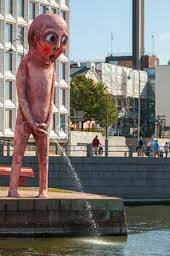Image result for Fountain peeing