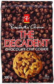 Image result for presidents choice chocolate chip cookies
