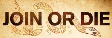 Image result for Join or die