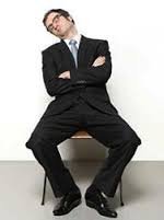 Image result for Businessman asleep in chair