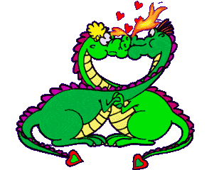 smooching dragons