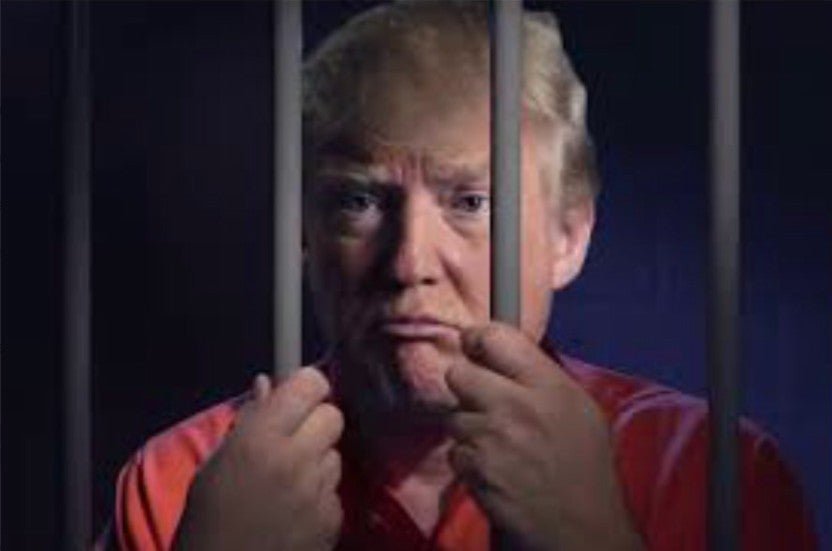Michael Cohen mocks Trump with image of former president behind bars |  TheHill