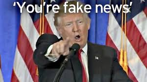 Image result for Donald trump fake news