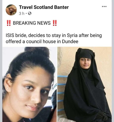 Best Funny shamima begum Memes - 9GAG