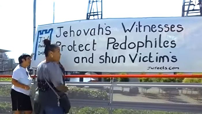 Image result for images billboard anti jw