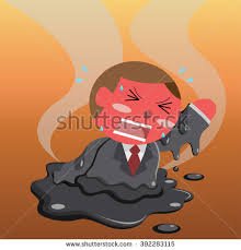 Image result for Businessman melting