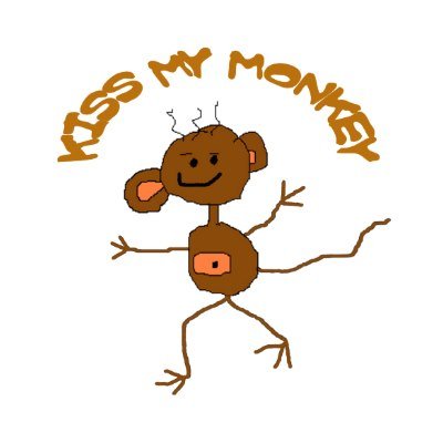 http://rlv.zcache.com/kiss_my_monkey_tshirt-p235382261121820091yjqi_400.jpg