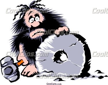 Cartoon cavemen