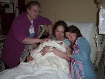 grandma, mom, sister and brother