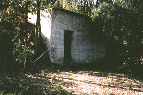 Rutherford's Unfinished Burial Vault
