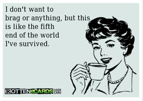 I don't mean to brag ... 
