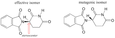 Image result for thalidomide structure