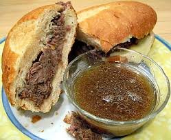 Image result for Beef dip sandwich