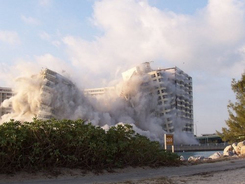 Building Blowing up