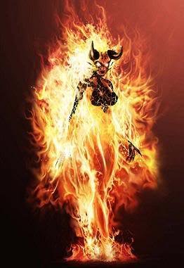 flaming she devil