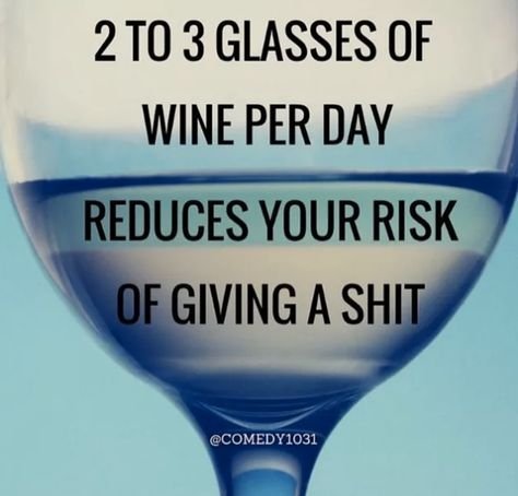 "Wine! She needs wine!"