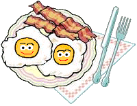 bacon and eggs
