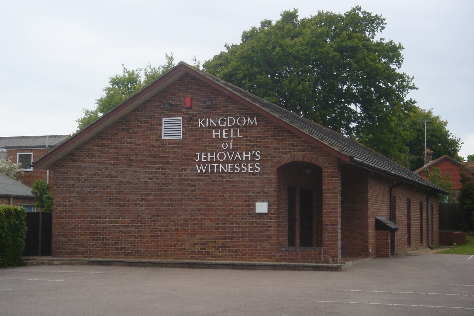 May be an image of text that says "KINGDOM HELL of JEHOVAH'S WITNESSES"