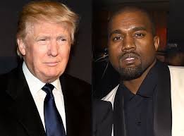 Image result for Kanye West and Donald Trump