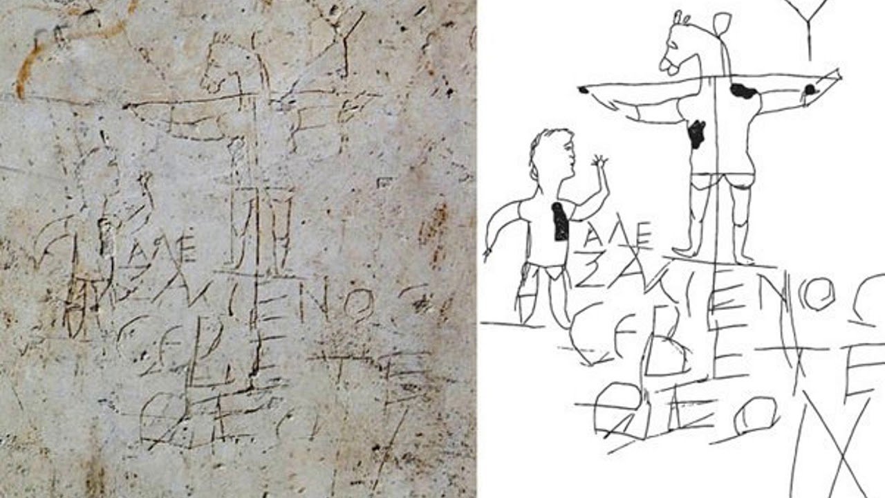 Roman Literature | The Alexamenos Graffito - YouTube