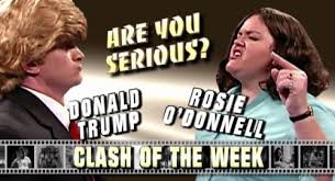 Image result for Donald trump wrestling rosie o'donnell