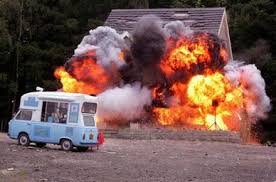 Image result for house exploding