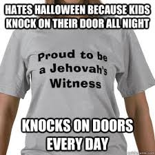 Image result for Jehovahs witnesses and halloween