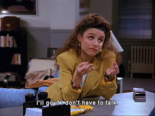 Negotiating with your more extroverted friends.