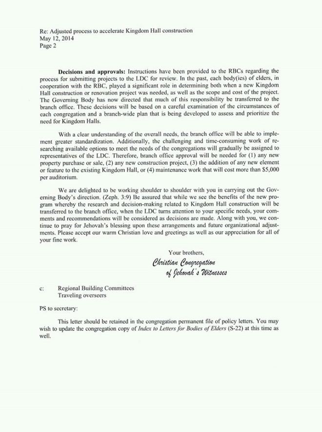 KH build letter pg 2