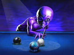 Image result for Playing billiards with planets