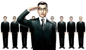 Image result for business man saluting