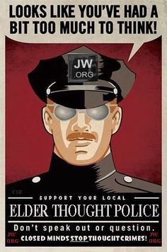 I'm no longer policed! I'm free!