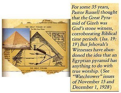 Image result for pastor russell's pyramid