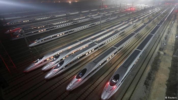 Bildergalerie Hochgeschwindigkeitszüge China CRH380 